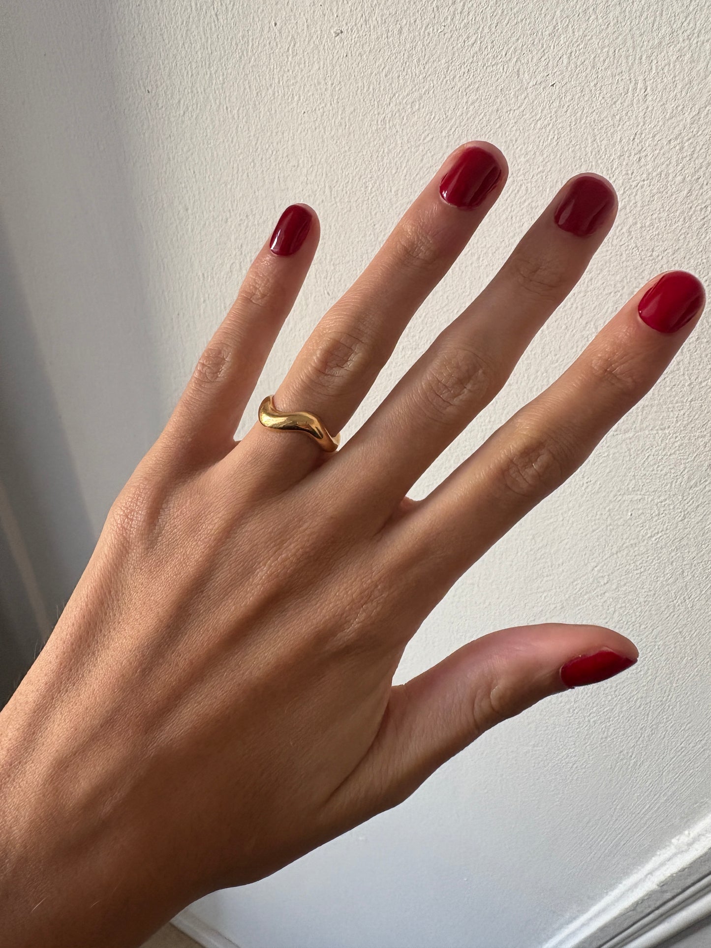 Anillo Wave Gold 18k