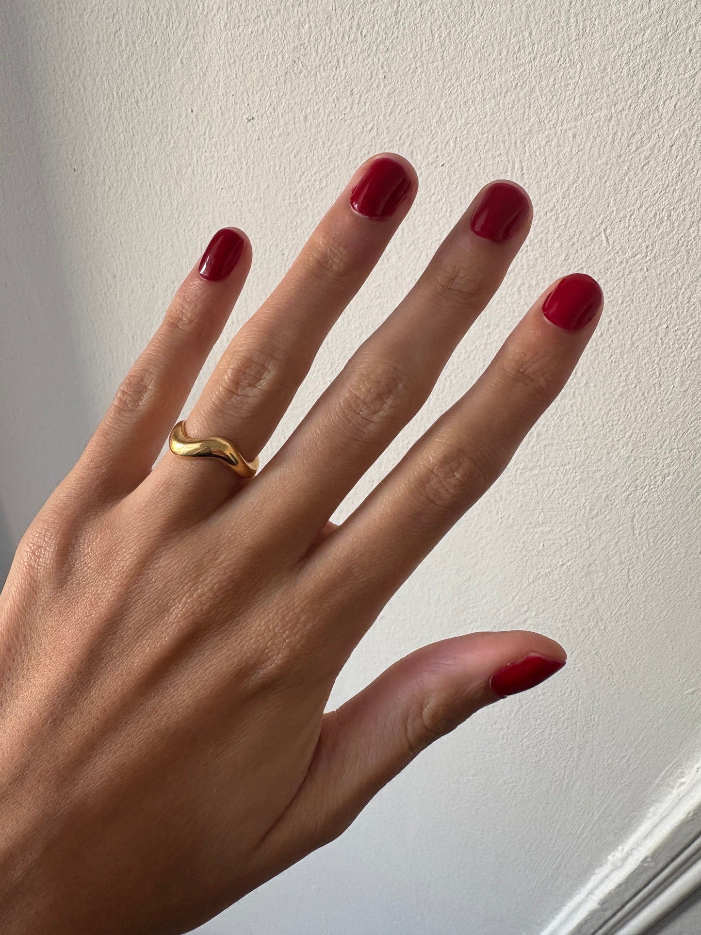 Anillo Wave Gold 18k