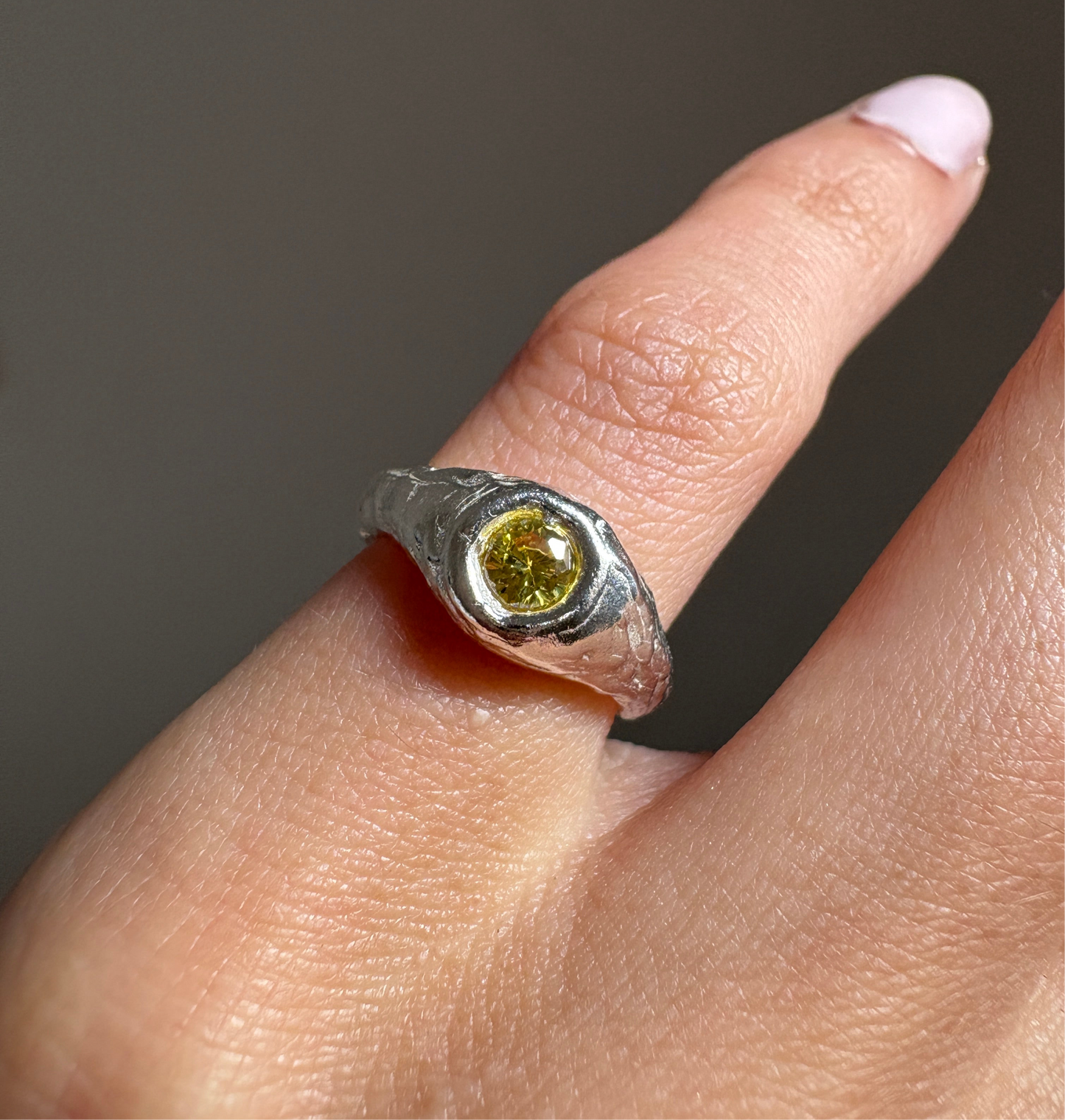 Anillo Peridoto