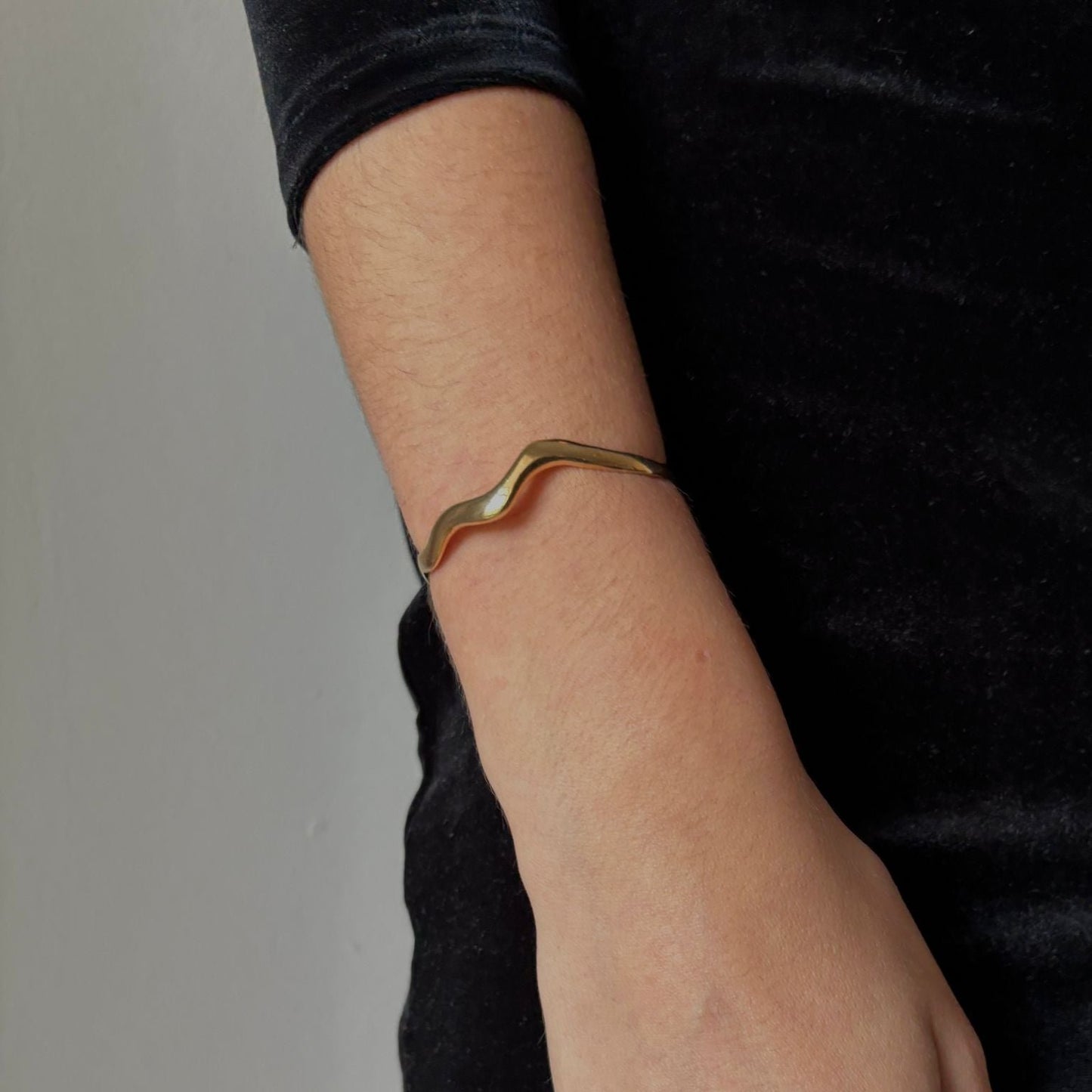 Brazalete Organic Gold 18k