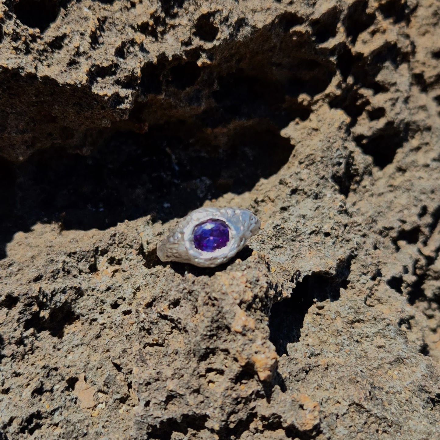 Anillo Amatista