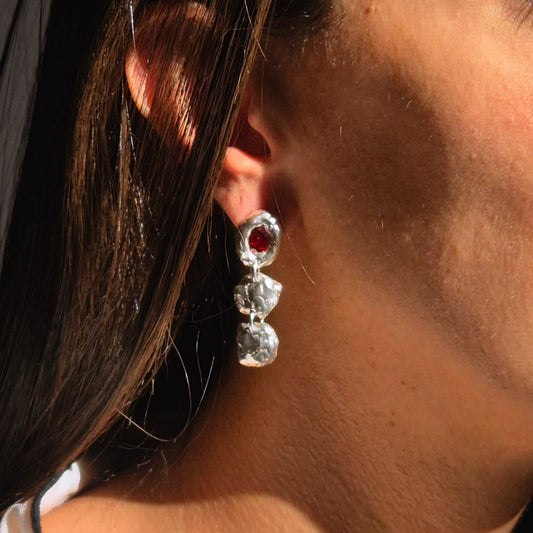 Garnet Earrings nº1