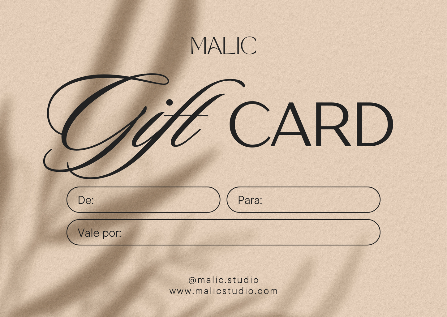 Gift Card Malic