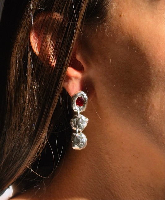 Garnet Earrings nº1