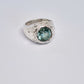 Aquamarine Glow Ring