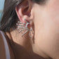 Pendientes Sol Plata